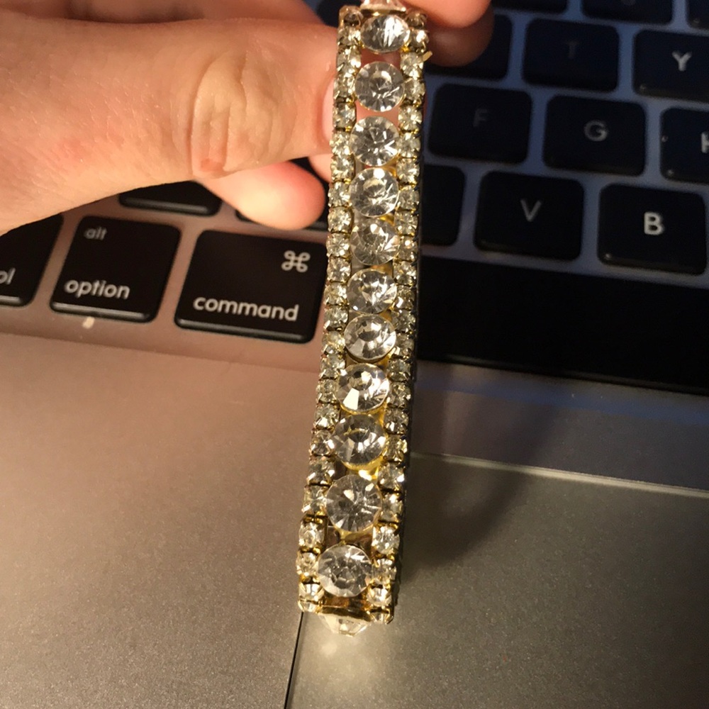 Fancy gold bracelet